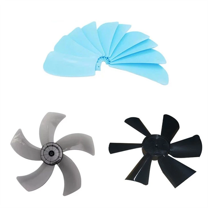 Plastmasas formētas ventilatoru daļas